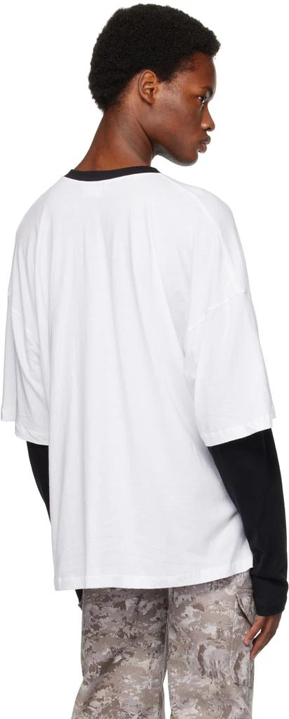Maisie Wilen White & Black Nominee Long Sleeve T-Shirt 3