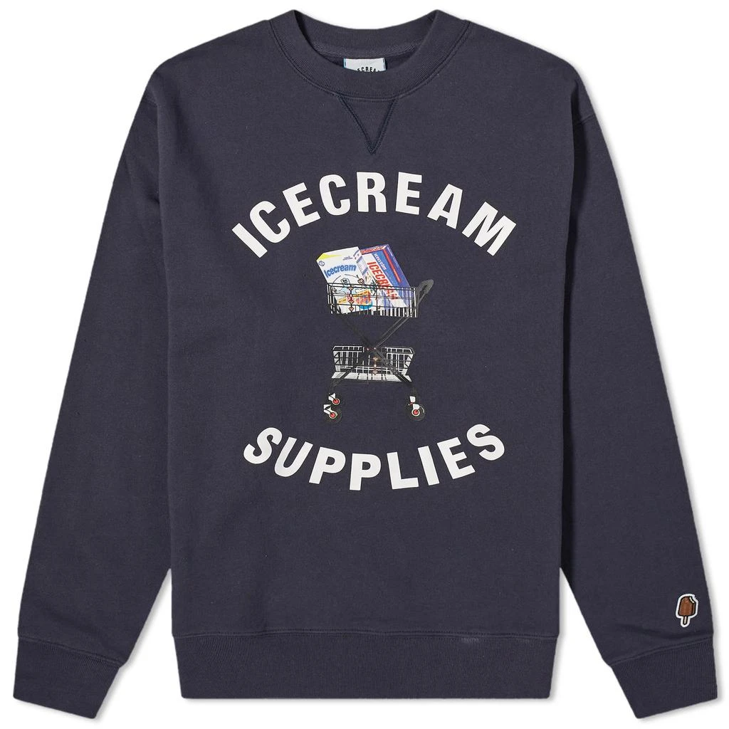 Icecream ICECREAM Supplies Crew Sweat 1