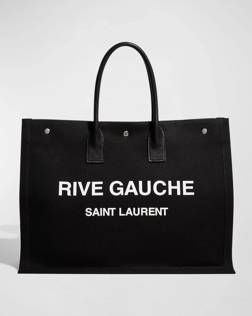 Yves Saint Laurent Rive Gauche Tote Bag in Canvas 1