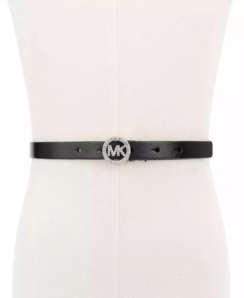 Michael Kors Women's Pave Logo Belt 4