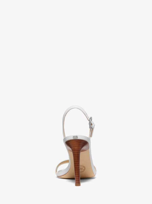 Michael Kors Kasia Leather Sandal 3