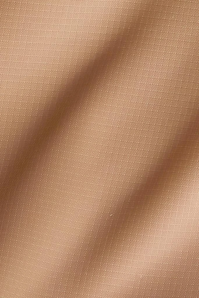 Alo Cropped Gold Rush Puffer Vest - Toasted Almond 7