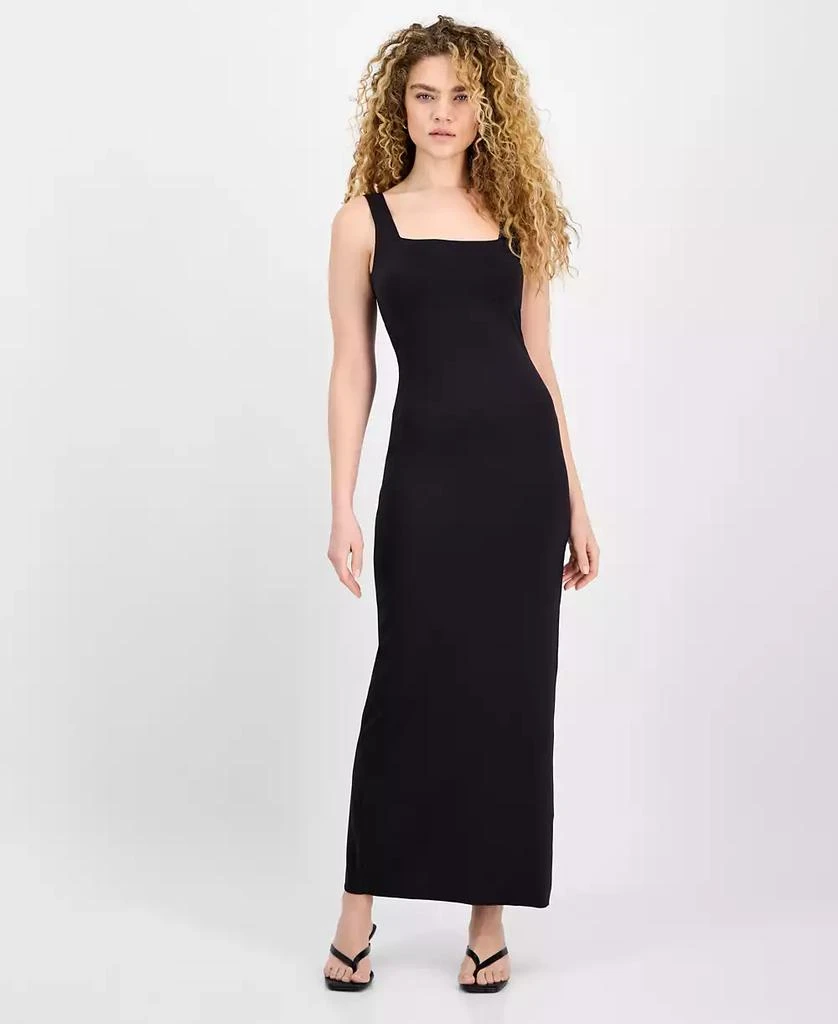 Bar III Women's Square Neck Sleeveless Maxi Dress, Exclusively at Macy's 1