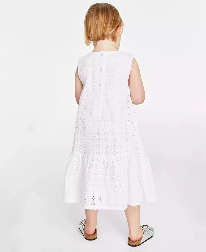On 34th Toddler & Little Girls Cotton Eyelet Dress, Created for Macy's 3