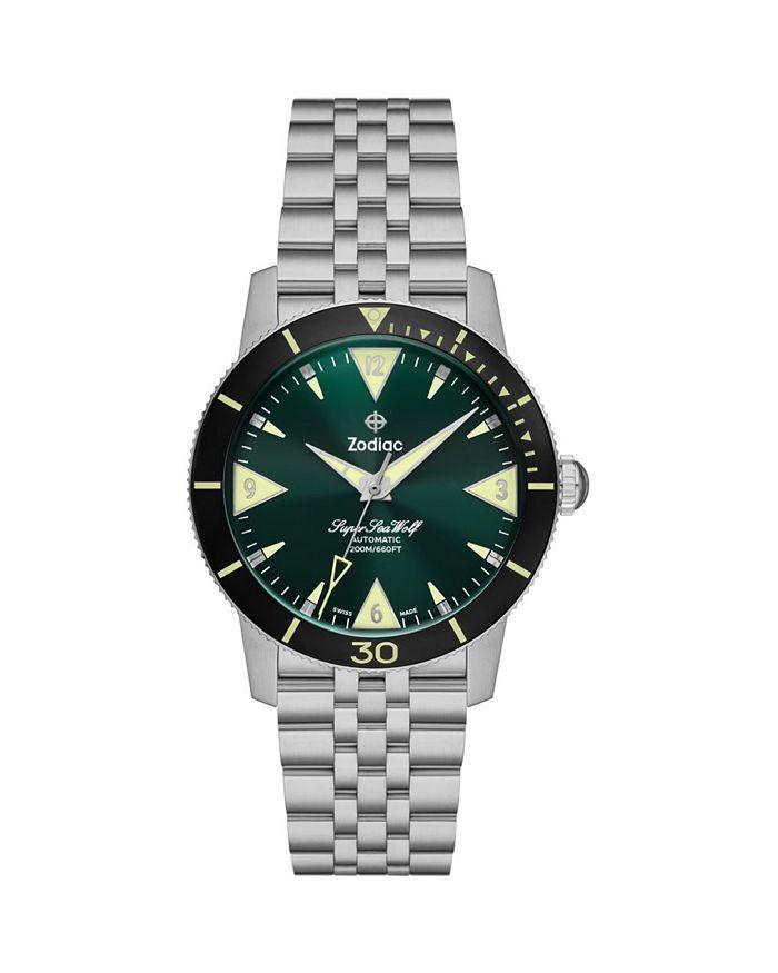 ZODIAC Skin Diver Automatic Stainless Steel Watch, 39mm
