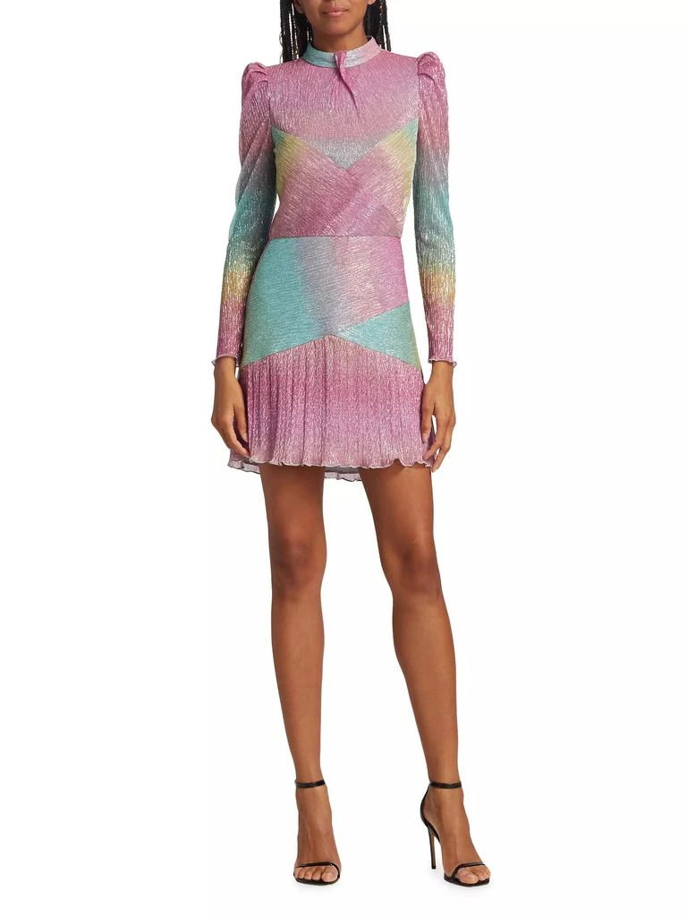 SAYLOR Saydee Metallic Gradient Minidress 2