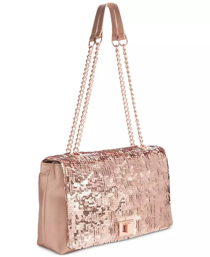INC International Ajae Soft Sequin Top Handle Bag, Exclusively at Macy's 2