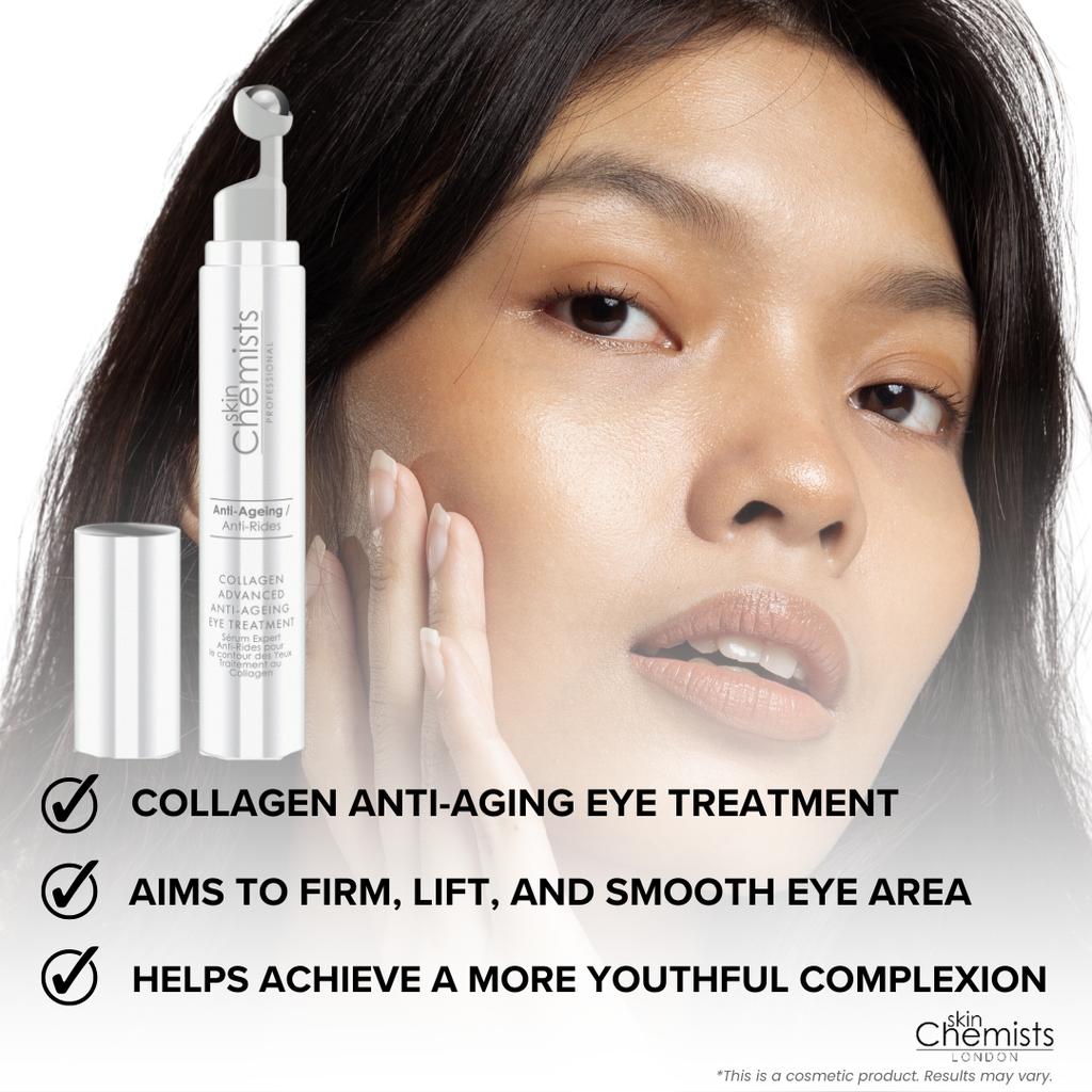 skinChemists Collagen Advanced Anti-Aging Eye Treatment 0.5 fl oz