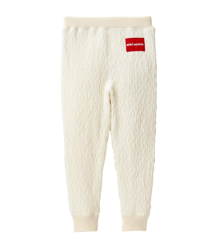 Miki House Textured Crinkle Leggings (3-7 Years)