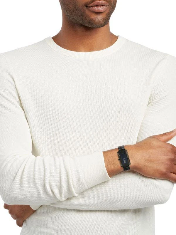 Versace Flair IP Black Stainless Steel Bracelet Watch/27.8MM x 45.1MM 2