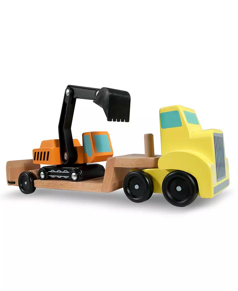 Melissa & Doug Kids Toys, Trailer and Excavator