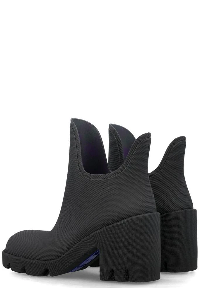Burberry Burberry Marsh Round-Toe Ankle Rain Boots 4