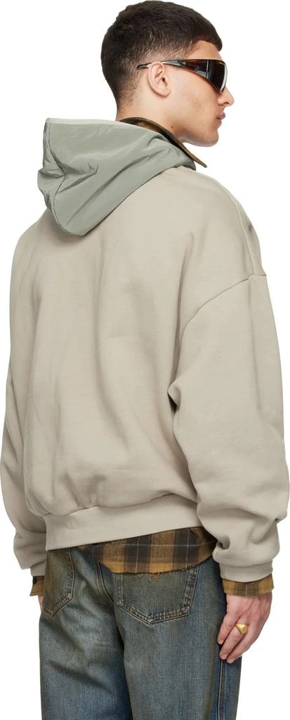 Fear of God ESSENTIALS Gray Bonded Hoodie 3