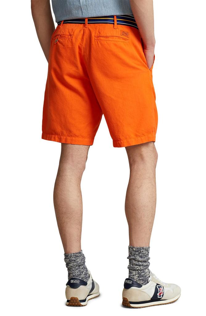 Ralph Lauren Classic Fit Maritime Linen & Cotton Shorts