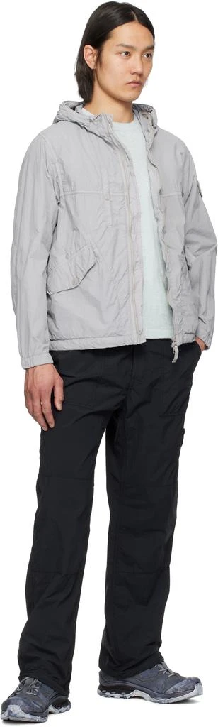 Stone Island Gray Nylon Smerigliato Ghost Jacket 5