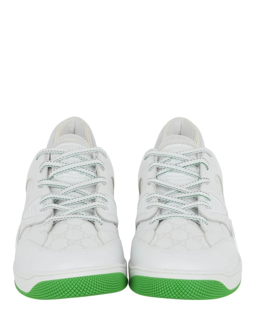 Gucci Basket Leather Low-Top Sneakers 5