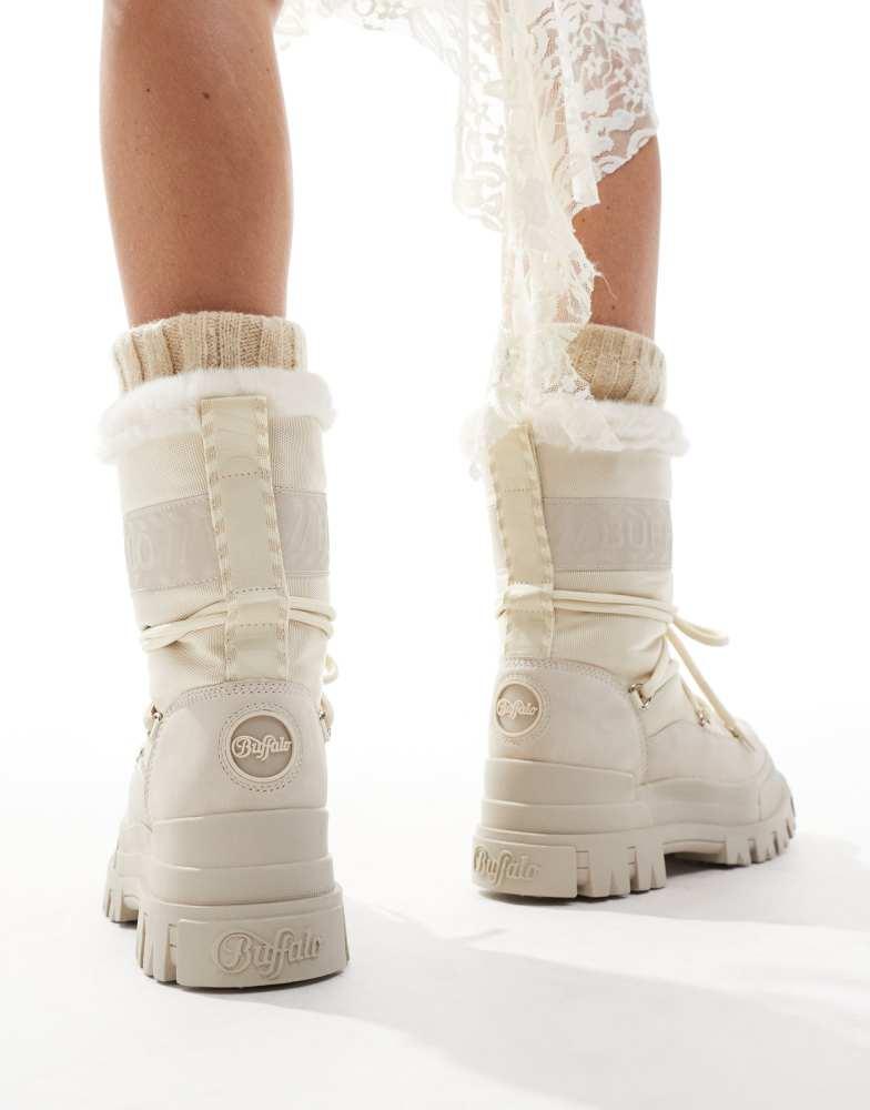Buffalo Buffalo Aspha blizzard boot in cream