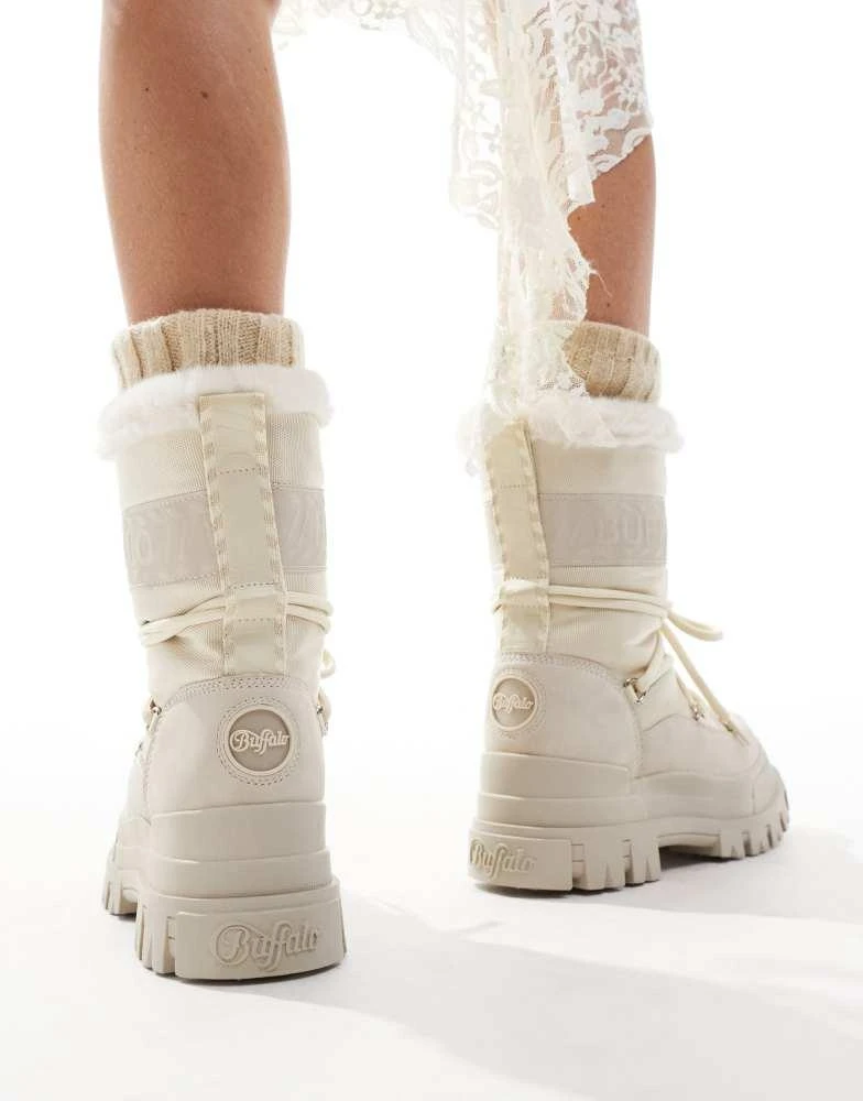 Buffalo Buffalo Aspha blizzard boot in cream 2