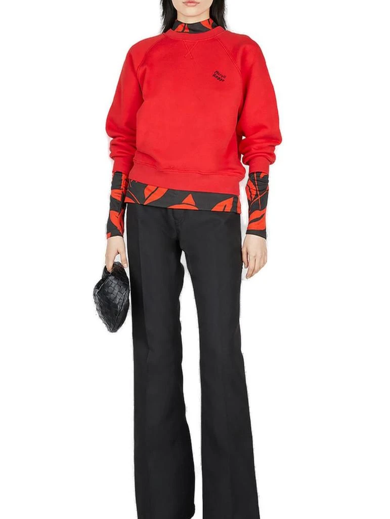 Meryll Rogge Meryll Rogge Shrunken Logo Printed Sweatshirt 4