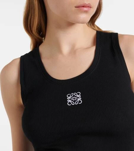 Loewe Anagram cotton-blend tank top 4