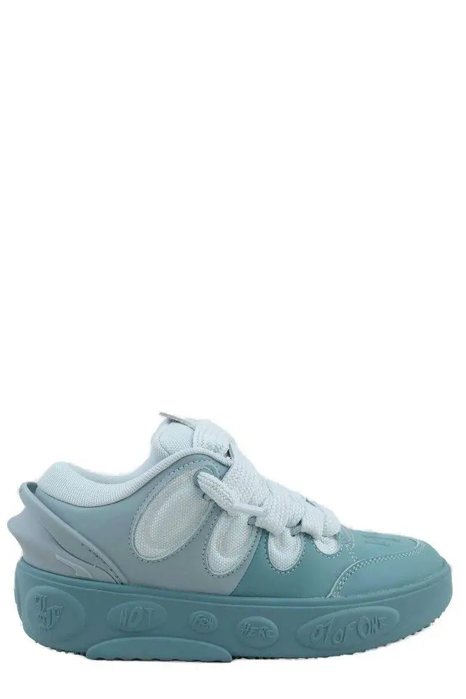 Puma Puma Kids Round Toe Lace-Up Sneakers