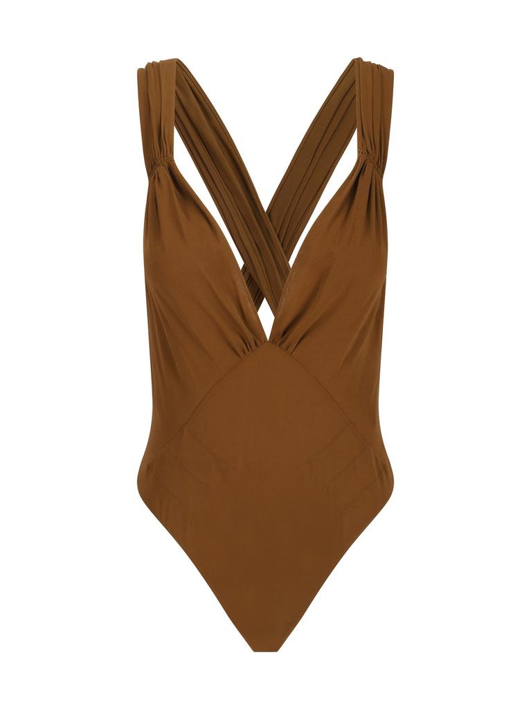 インナー・ルームウェアその他 Saint Laurent Brown Tights Jumpsuit Yves Saint Laurent Brown tights jumpsuit - Accessories