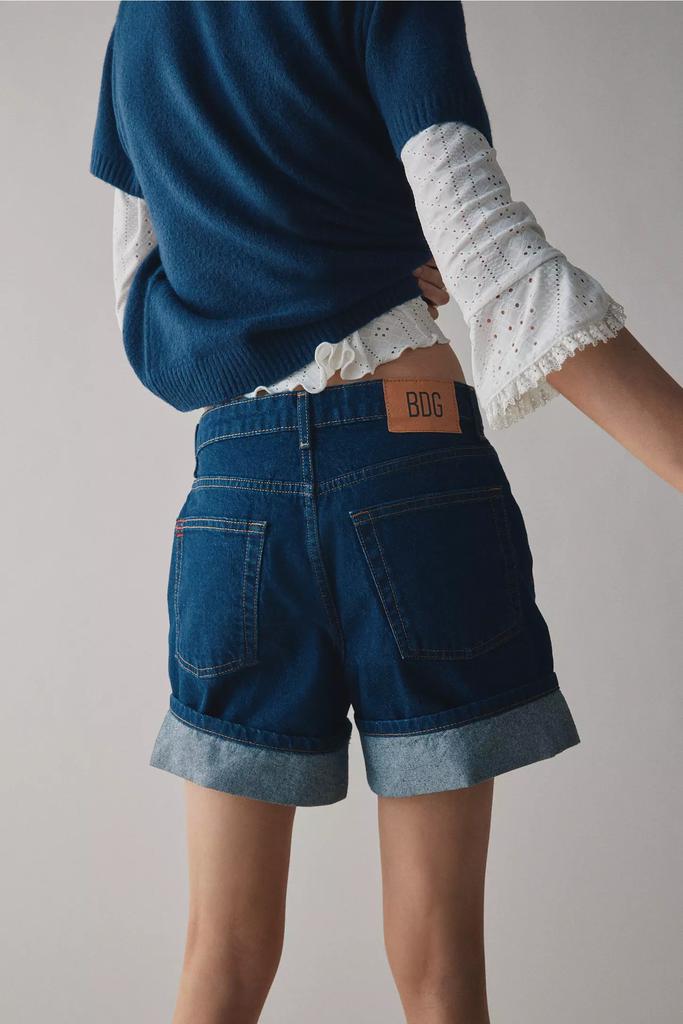 BDG BDG Indie Mid-Rise Cuffed Denim Short