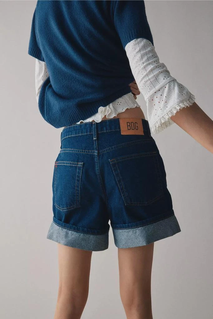 BDG BDG Indie Mid-Rise Cuffed Denim Short 2