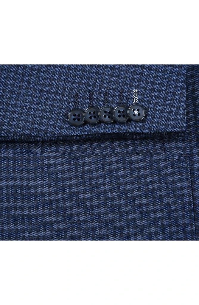 English Laundry Peaked Lapel Wool Blend Two-Piece Suit 8