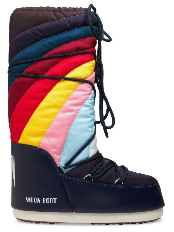 Moon Boot Icon Rainbow Snow Boots 1