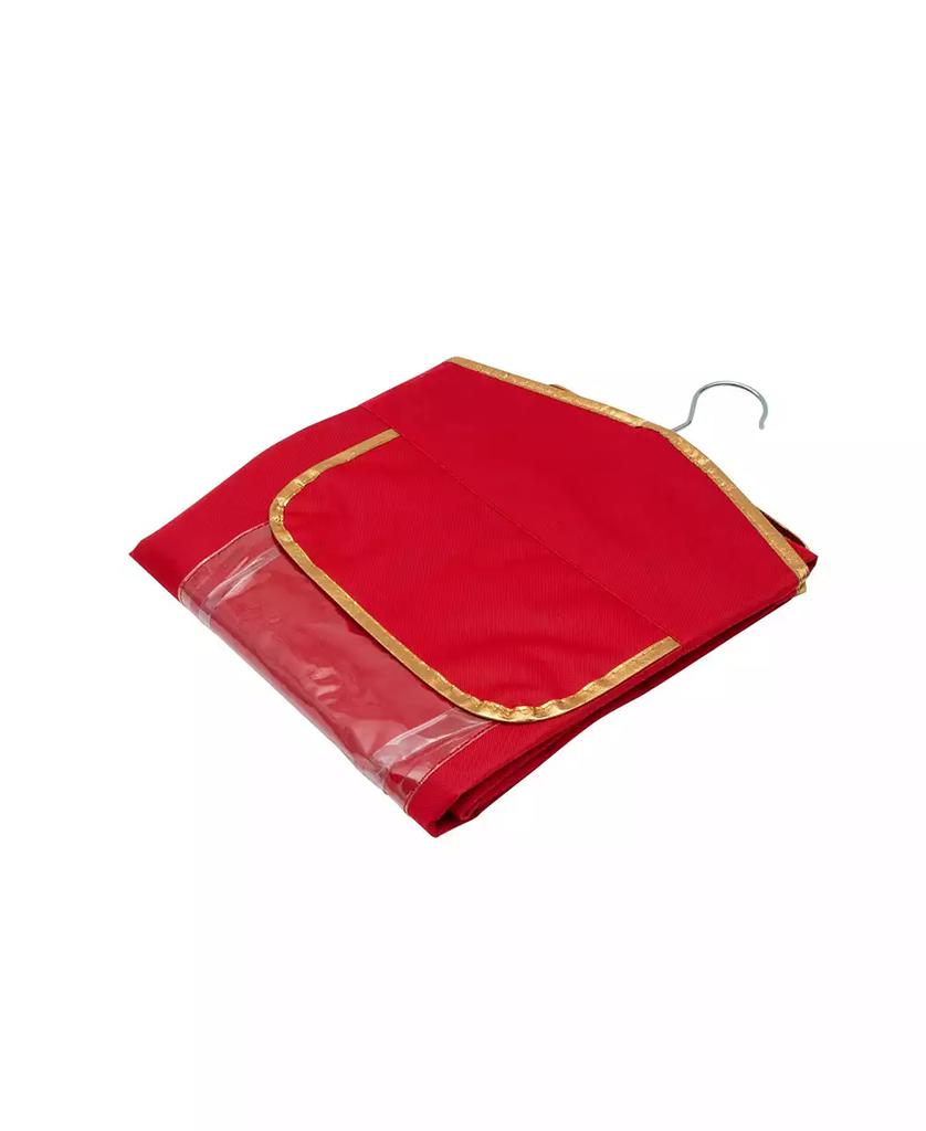 Simplify 8 Compartment Hanging Holiday Gift Wrap Organizer