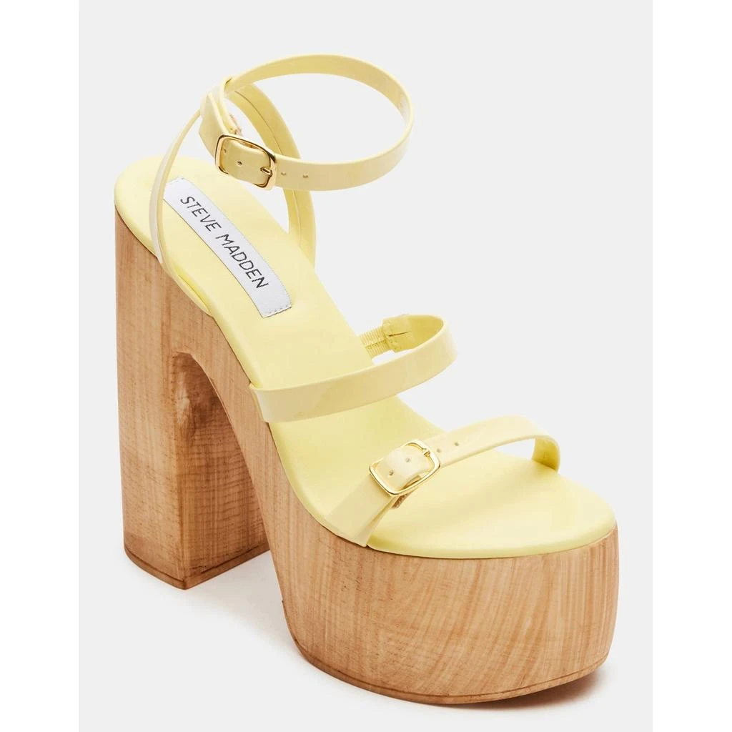 Steve Madden Lilia Yellow Patent 2