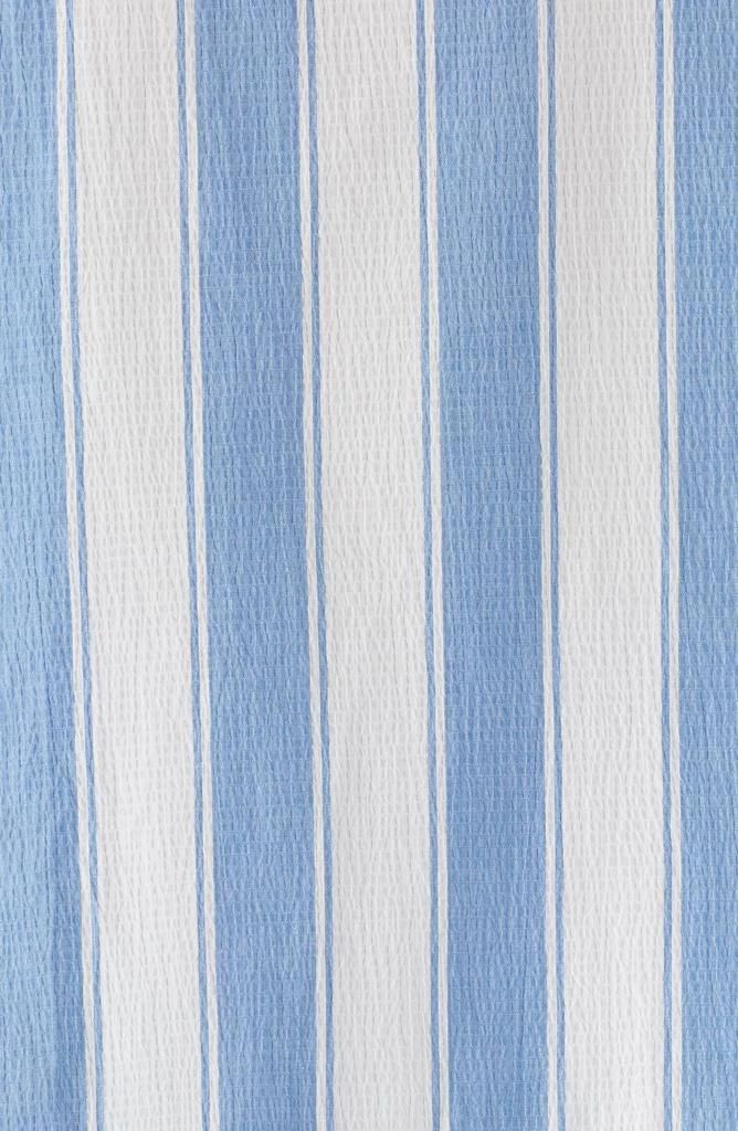 Desmond & Dempsey Feluka Stripe Stretch Cotton Short Pajamas 5