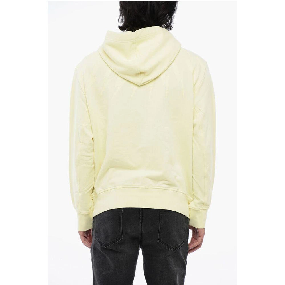 Neil Barrett Brushed Cotton FAIRISLE THUNDERBOLT Men's Hoodie 2