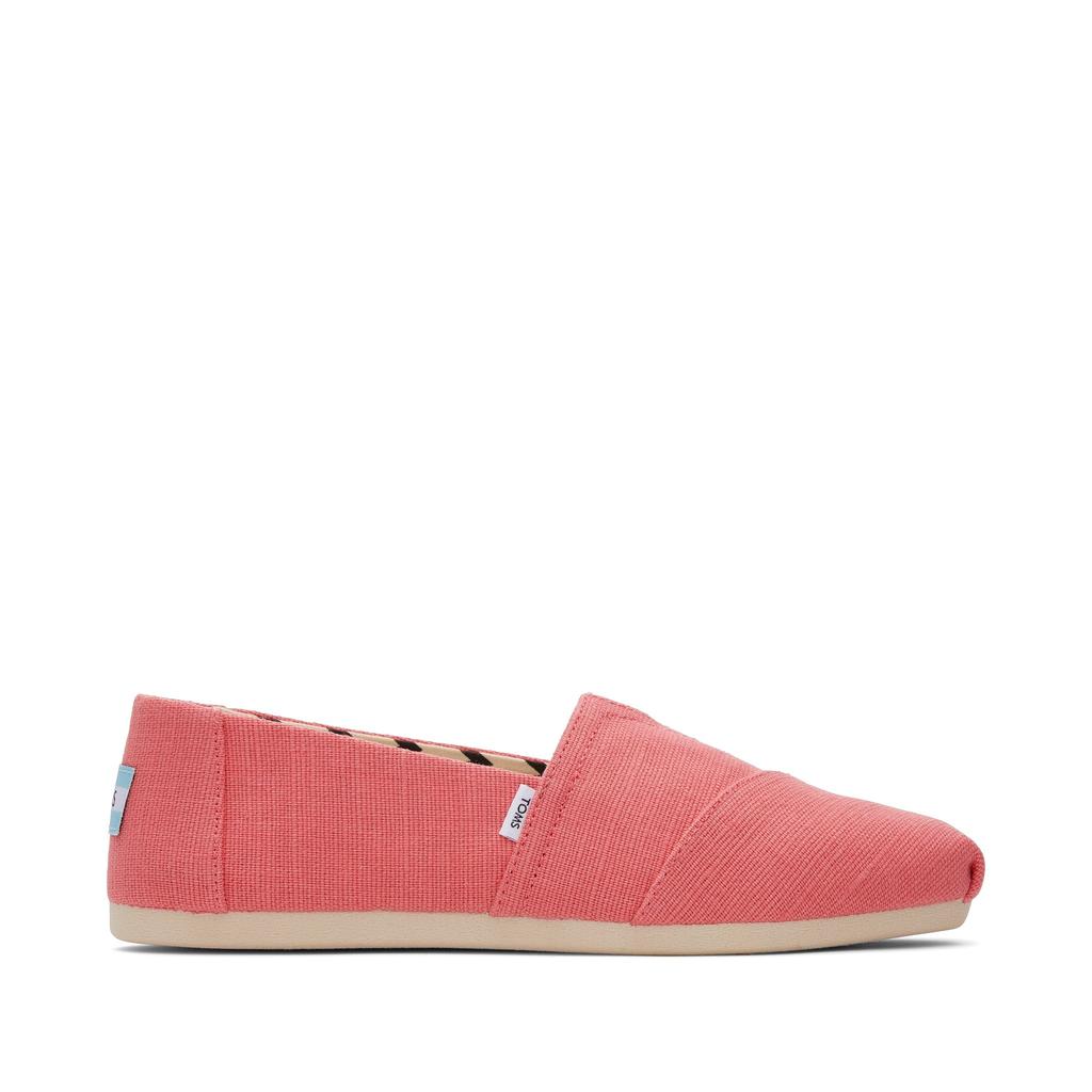 TOMS Shoes Classic Alpargata Shell Pink Heritage Canvas