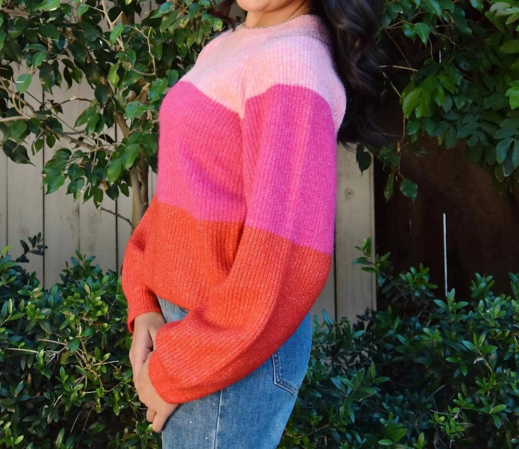 Central Park West Central Park West - Striped Crewneck Sweater 6
