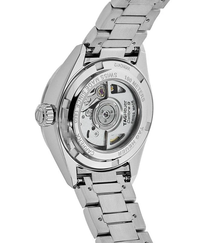 Tag Heuer Tag Heuer Carrera Automatic Mother of Pearl Diamond Dial Steel Women's Watch WBN2412.BA0621 2