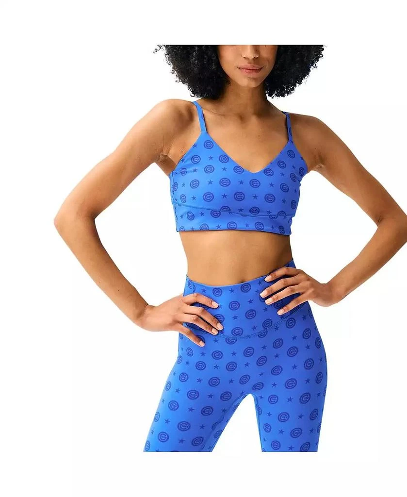 Terez Women's Royal Chicago Cubs Active Bra 3