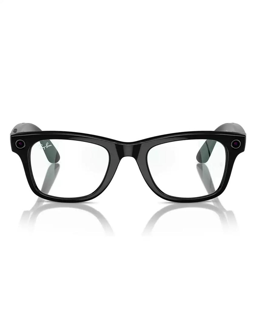 Ray-Ban Meta Wayfarer Unisex Blue Light Filter AI Sunglasses, RW4006