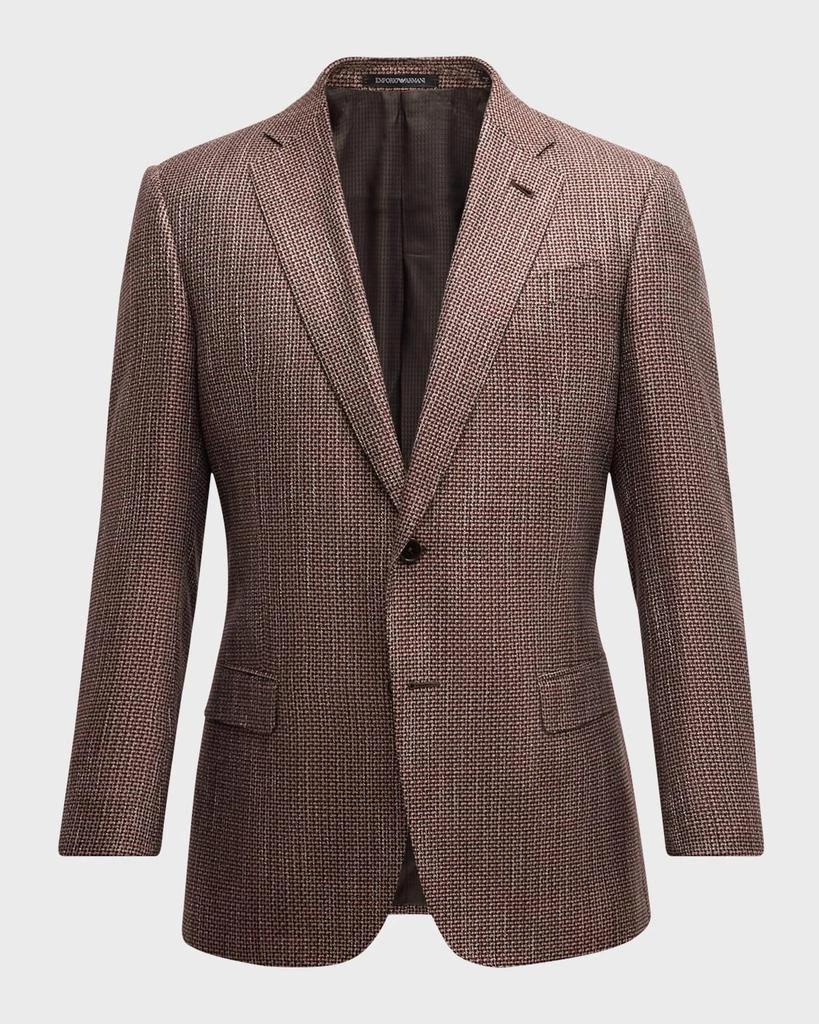 Emporio Armani Men's Copper Bamboo Sport Coat 1