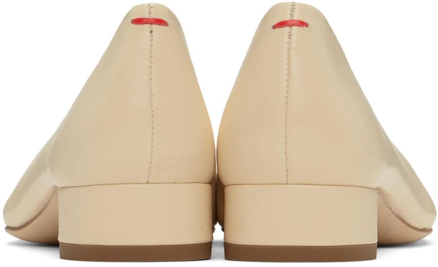 AEYDE Off-White Delia Ballerina Flats 2