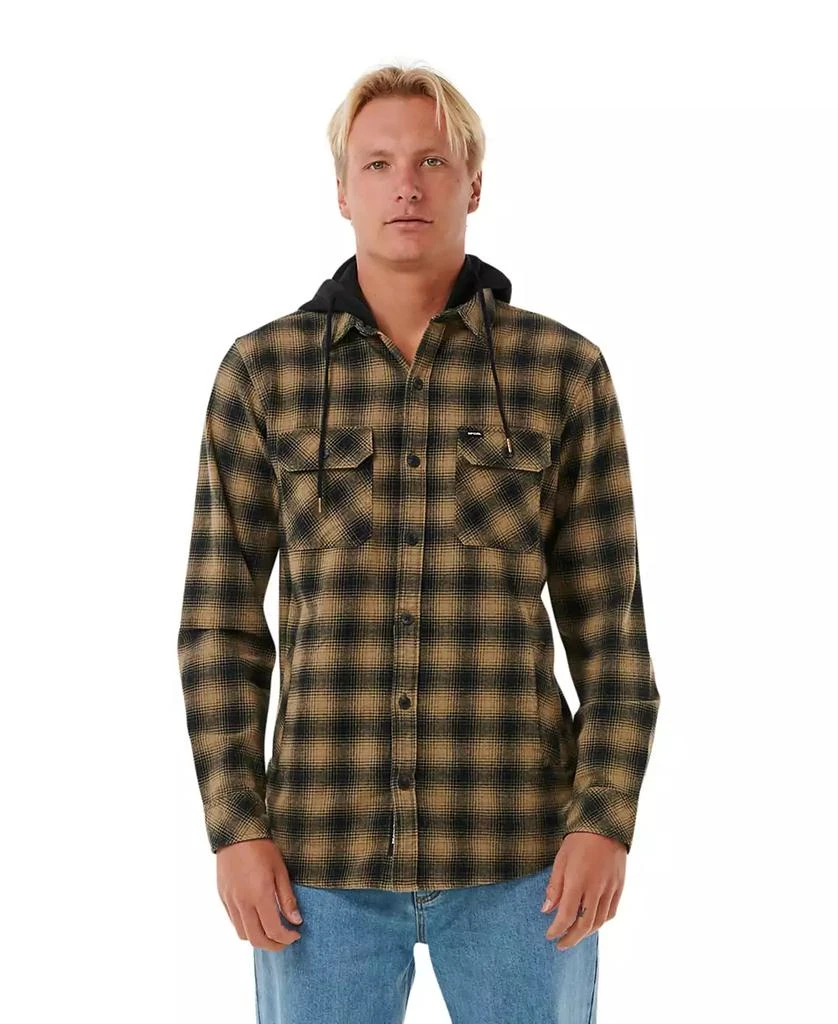Rip Curl Men's Grunter Flannel Hood Shirt 1