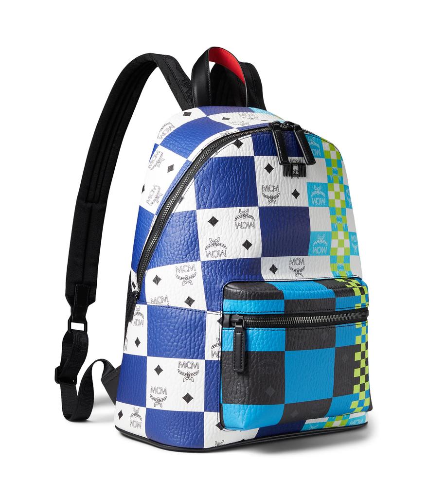 MCM Stark Checkerboard Vi Backpack Medium MT