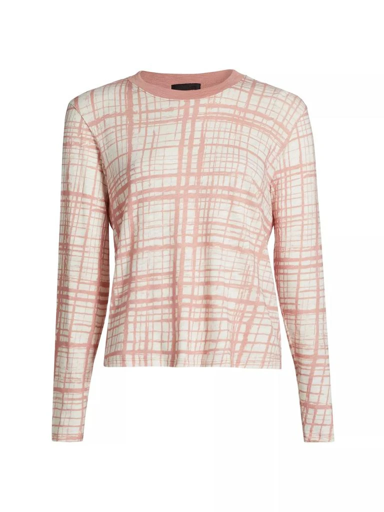 ATM Anthony Thomas Melillo Plaid Cotton Long-Sleeve Shirt 1