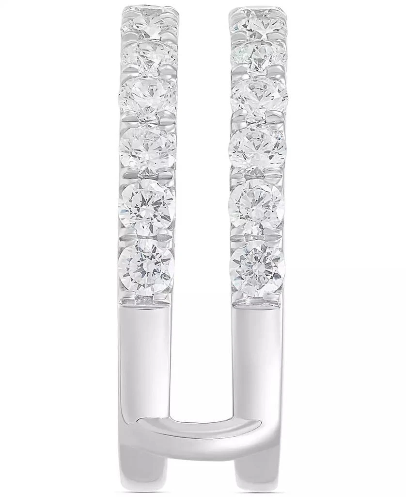 Grown With Love IGI Certified Lab Grown Diamond (1-1/2 ct. t.w.) Enhancer Ring in 14k White or Yellow Gold 3