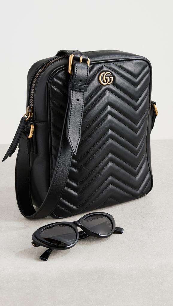 Shopbop Archive Gucci GG Marmont Shoulder Bag, Matellase