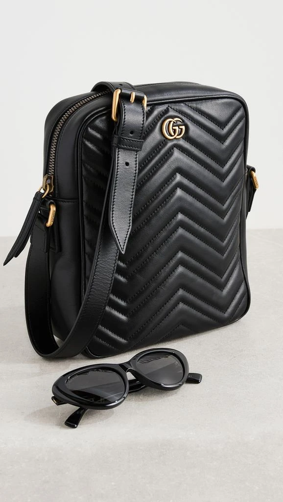 Shopbop Archive Gucci GG Marmont Shoulder Bag, Matellase 2