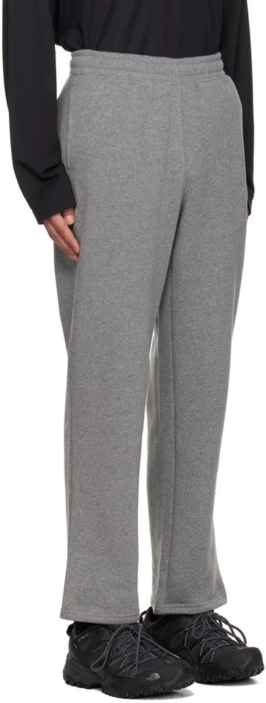 The North Face Gray Embroidered Sweatpants 2