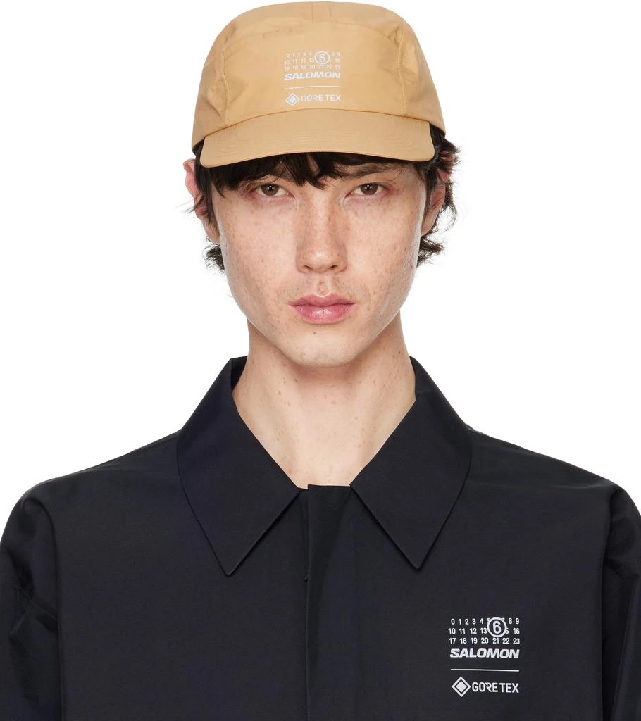MM6 Beige Salomon Edition GORE-TEX Cap 1