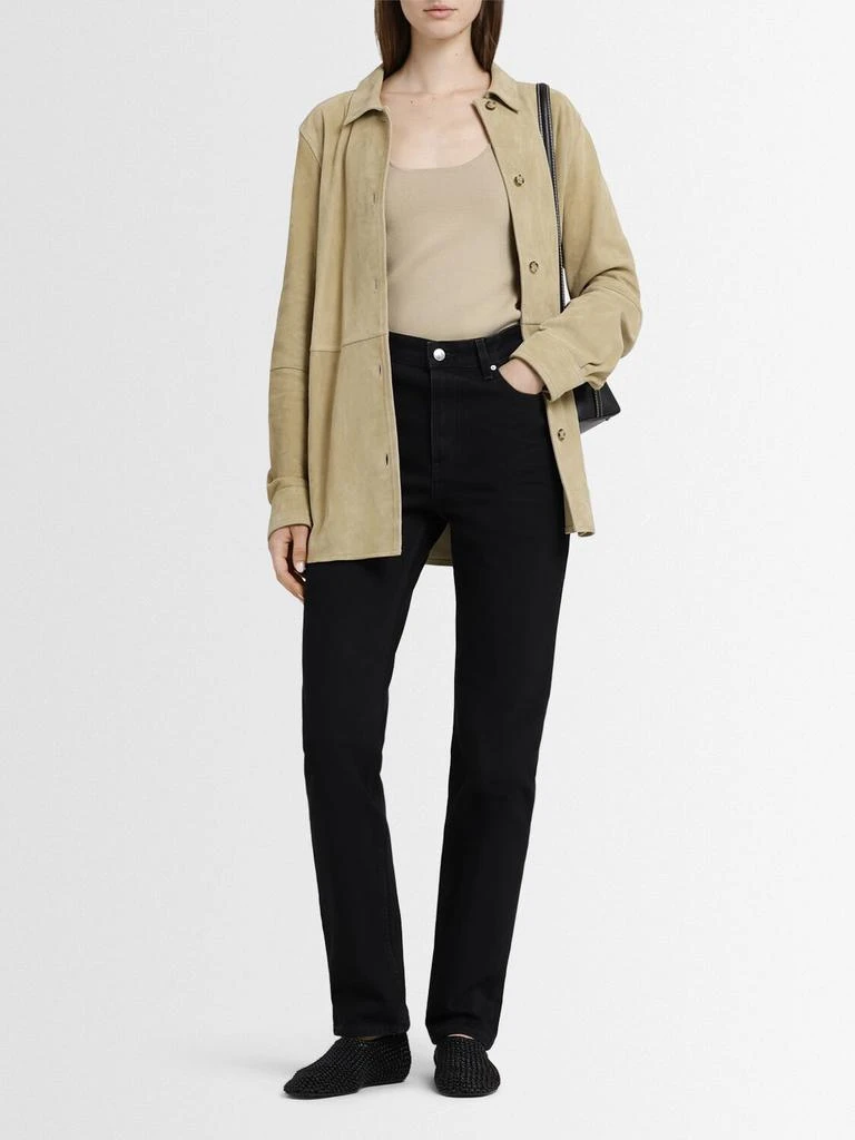 Totême High Rise Slim Cotton Denim Jeans 1